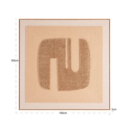 Wandbild Seda (Gold)