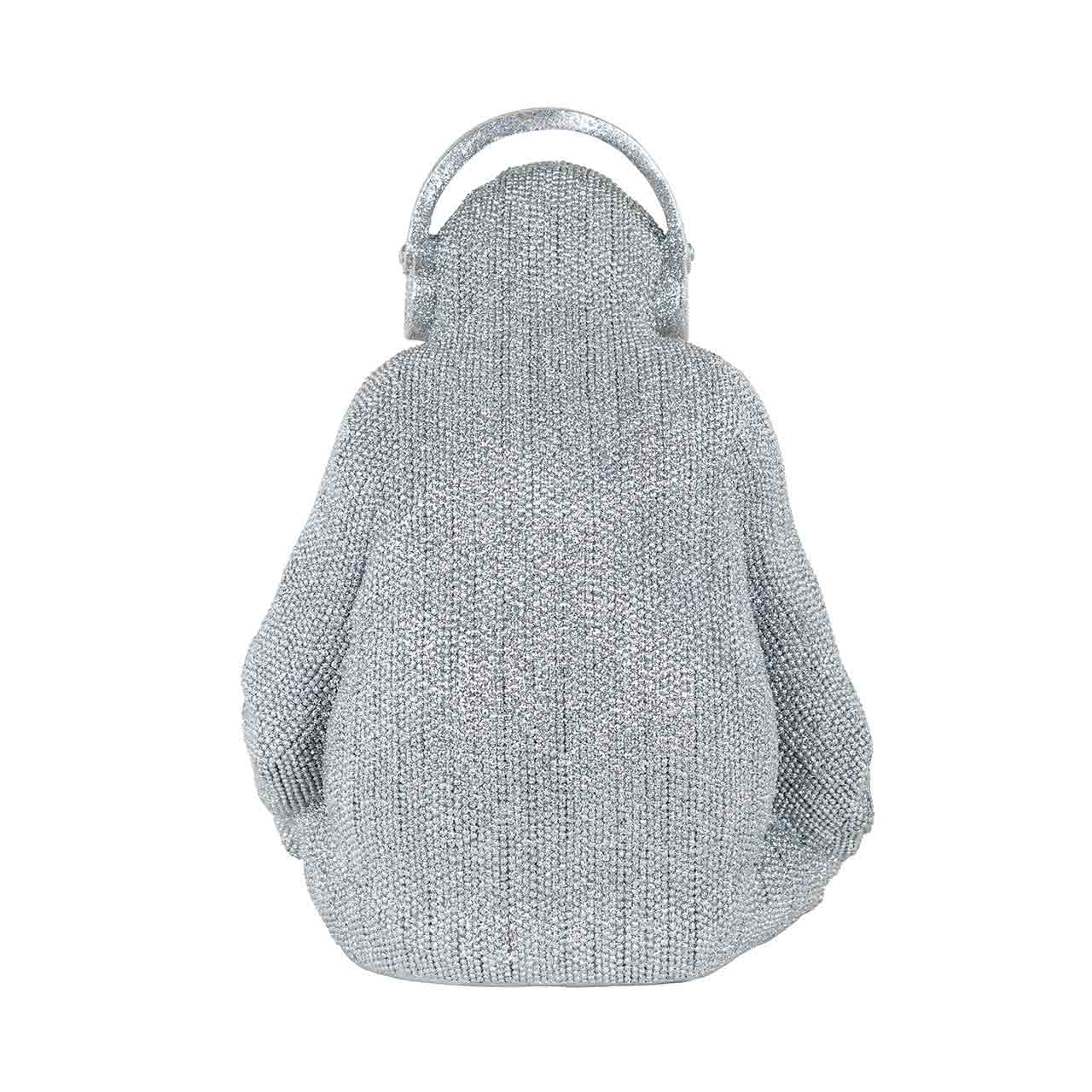 Richmond Decoration | Deko-Objekt Gorilla Musik Tonka (silber)