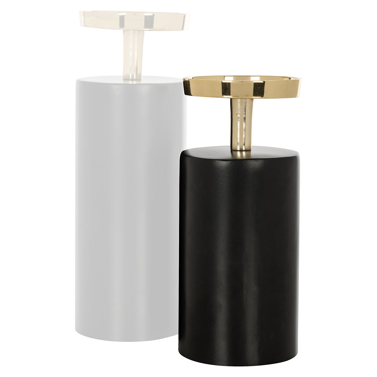 Richmond Decoration | Kerzenhalter Caya (schwarz/gold) L