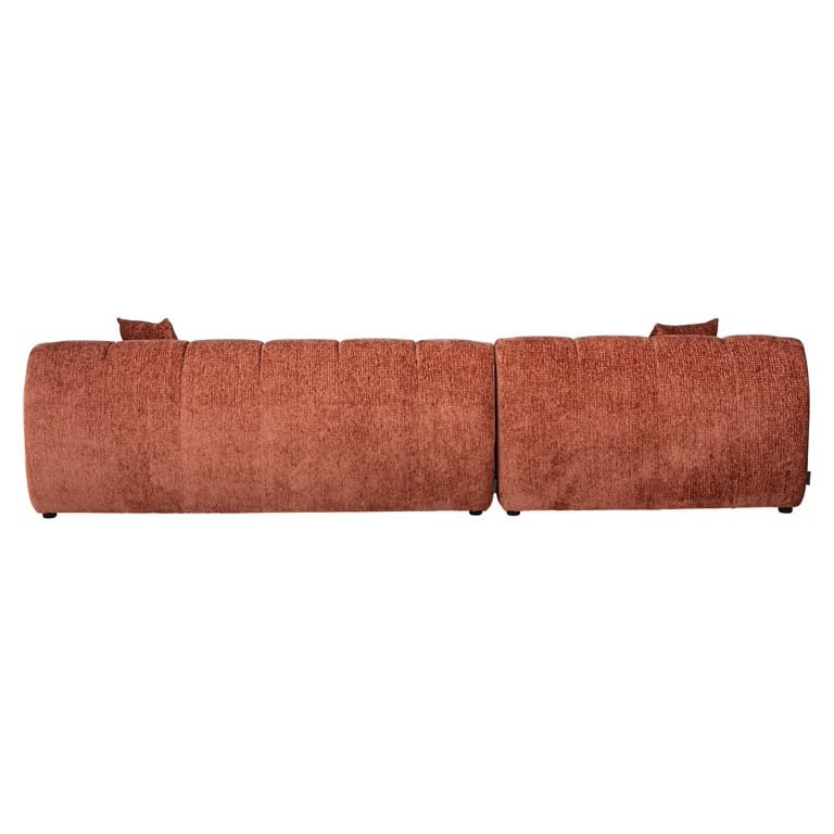 Cube | Sofa 3-Sitzer mit Lounge links (koralle) Cube | Sofa 3-Sitzer mit Lounge links (koralle)