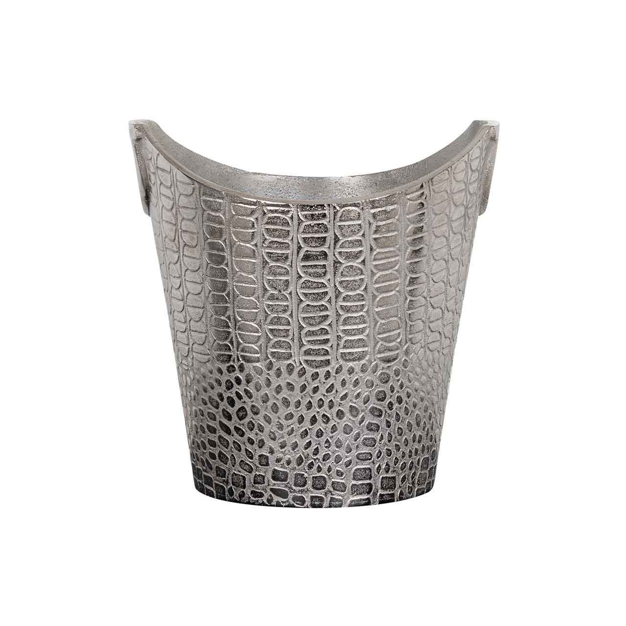 Richmond Decoration | Deko-Objekt Weinkühler Ashley (silber) 