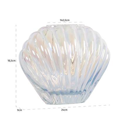 Vase Shelby (schillernd)