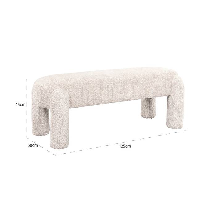 Sitzbank Holly (lovely cream)