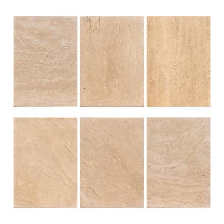 Beistelltisch Biltmore Italienischer Travertin (beige)