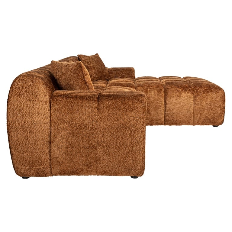 Cube | Sofa 3-Sitzer mit Lounge rechts (zimt) Cube | Sofa 3-Sitzer mit Lounge rechts (zimt)