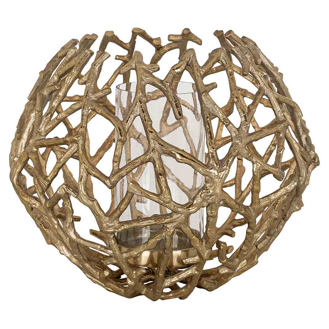 Richmond Decoration | Windlicht Jaimy (gold)