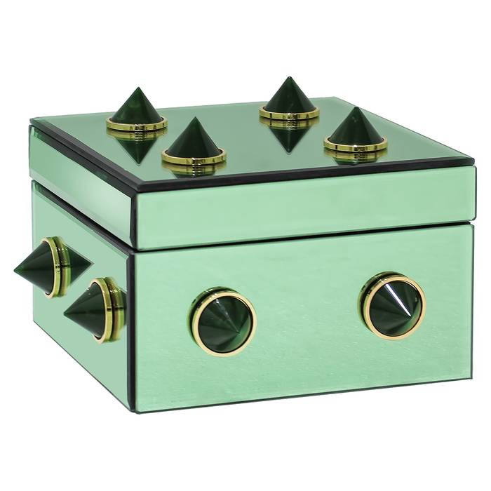 Klar, ich passe das gerne an. Die Aufbewahrungsbox Jelia in Grün besticht durch ihr stilvolles und modernes Design.