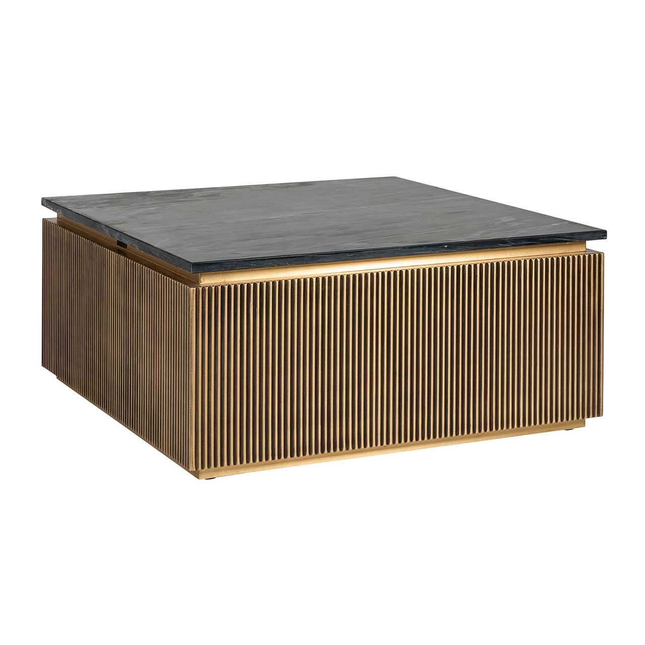 Ironville | Couchtisch (gold) L