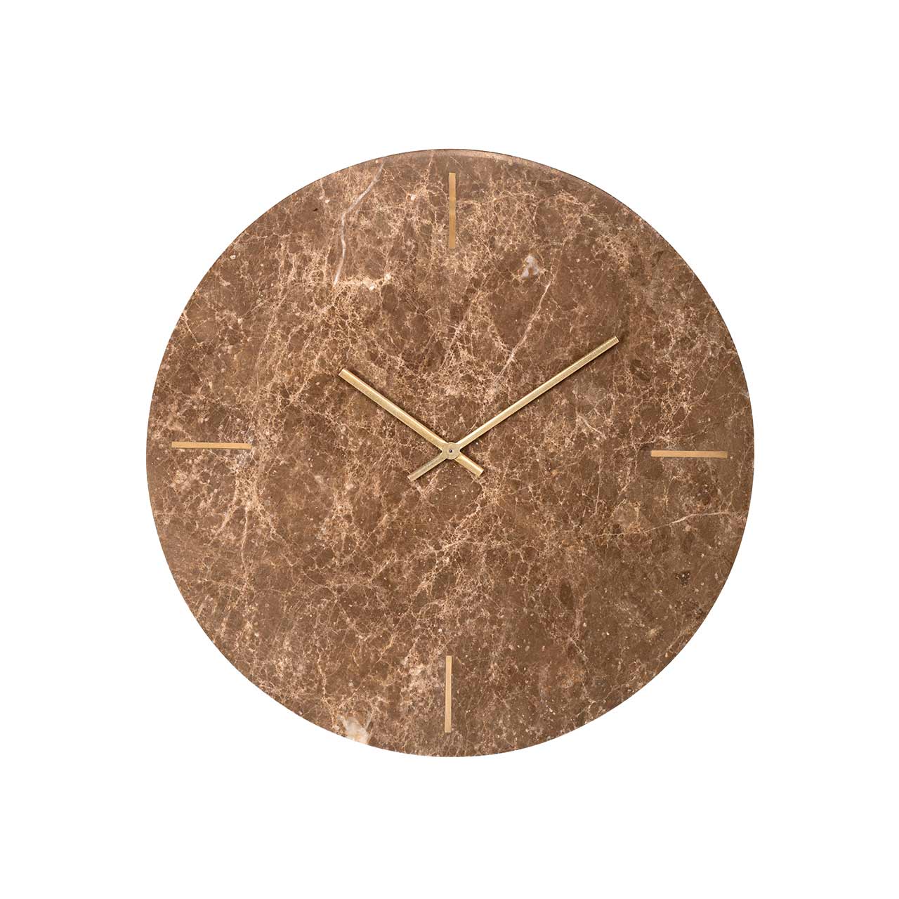 Richmond Decoration | Uhr Brenn (braun)