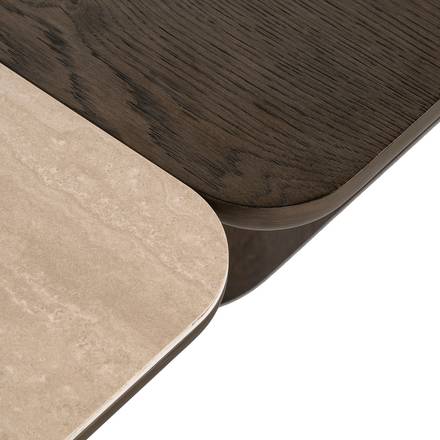 Couchtisch Nando 2er-Set (Braun) Couchtisch Nando 2er-Set (Braun)