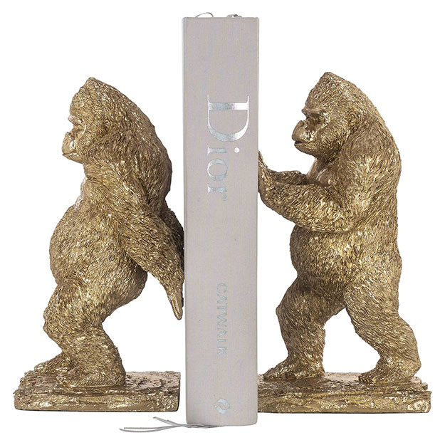 Richmond Decoration | Deko-Objekt Buchständer Donky (gold)