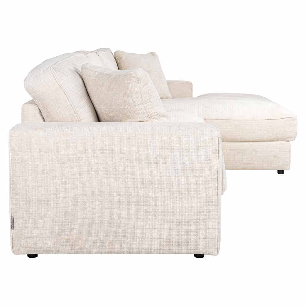Sofa Santos 2,5-seater + lounge right (Niagara 902 beige) Sofa Santos 2,5-seater + lounge right (Niagara 902 beige)