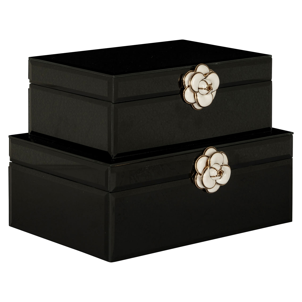 Richmond Decoration | Schmuckbox Vivy (schwarz) S