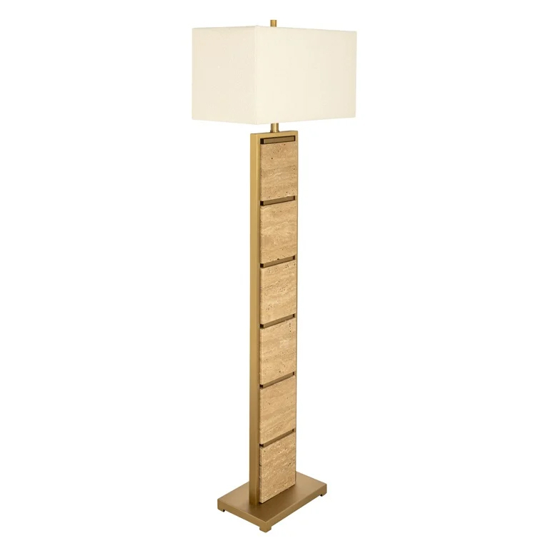 Stehlampe Meyra (gold)