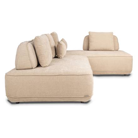 Sofa Tudor mit abnehmbarer Rückenlehne (sand olympus) Sofa Tudor mit abnehmbarer Rückenlehne (sand olympus)