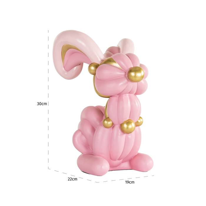 Richmond Decoration | Deko Objekt Rabbit (rosa)