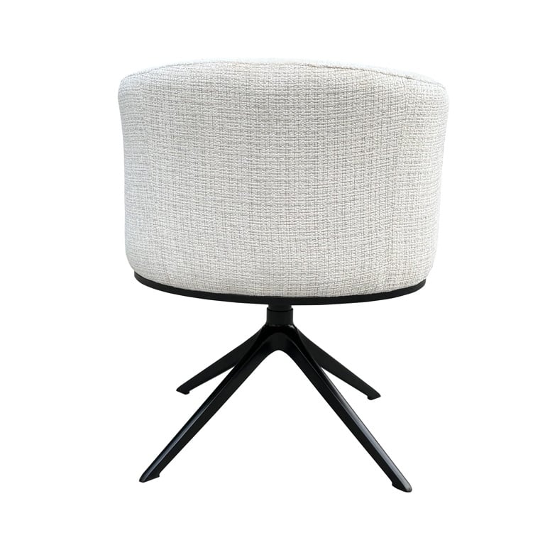 Drehstuhl Cheyenne aus Chenille (beige)