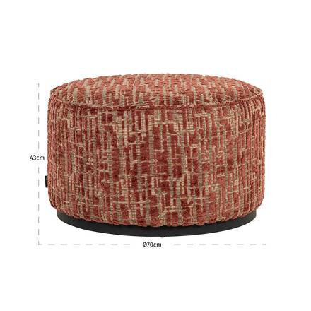 Hocker Lexie 70Ø (Dalia 511 Terra)