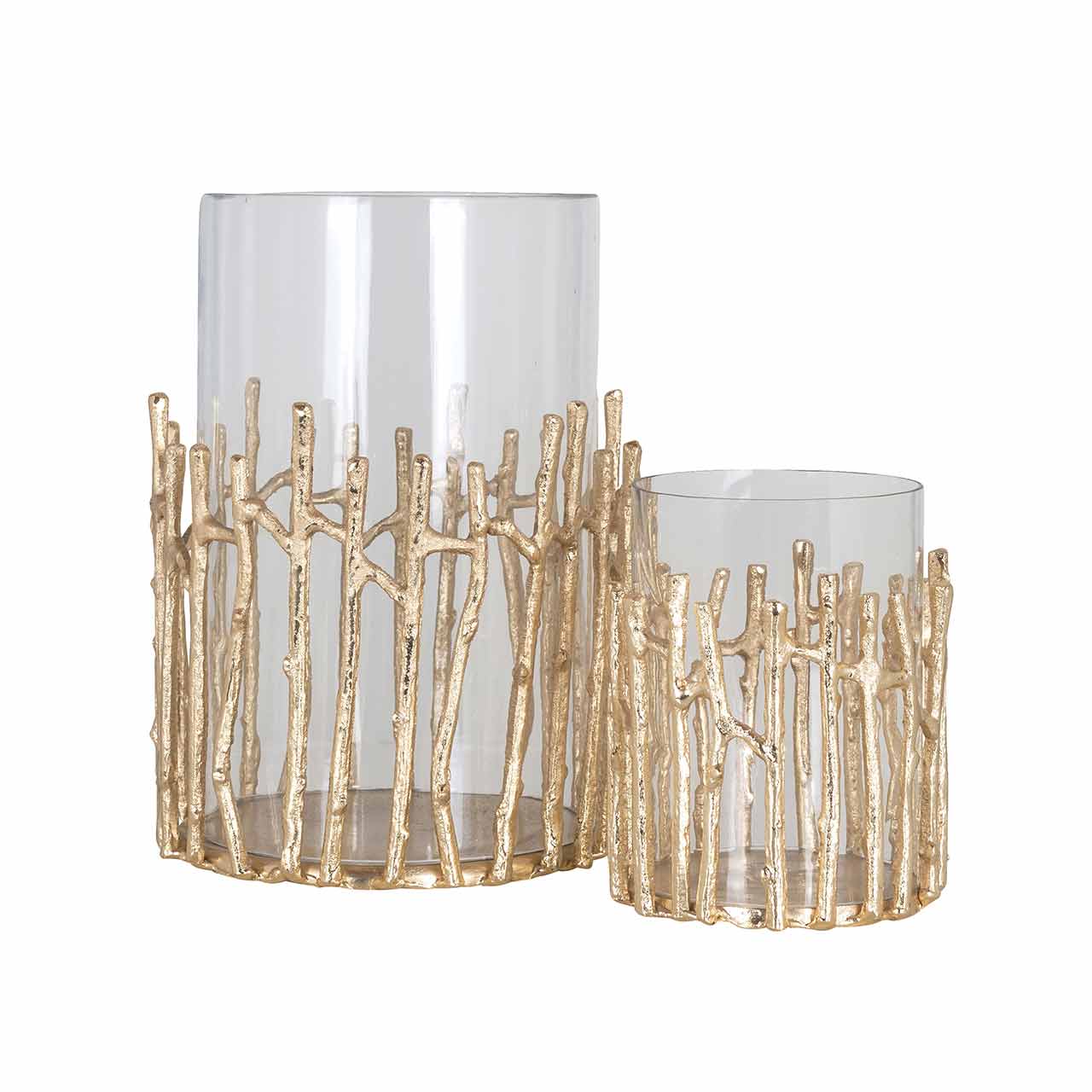 Richmond Decoration | Windlicht Loretta groß (gold)