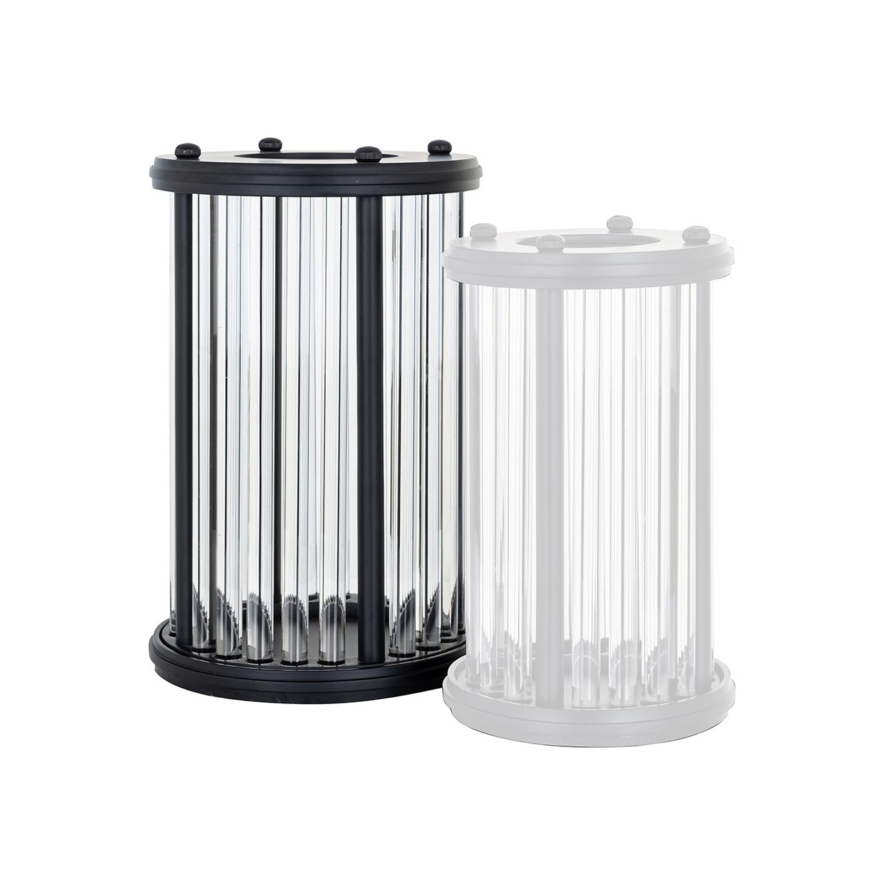 Richmond Decoration | Windlicht Feray (schwarz) L
