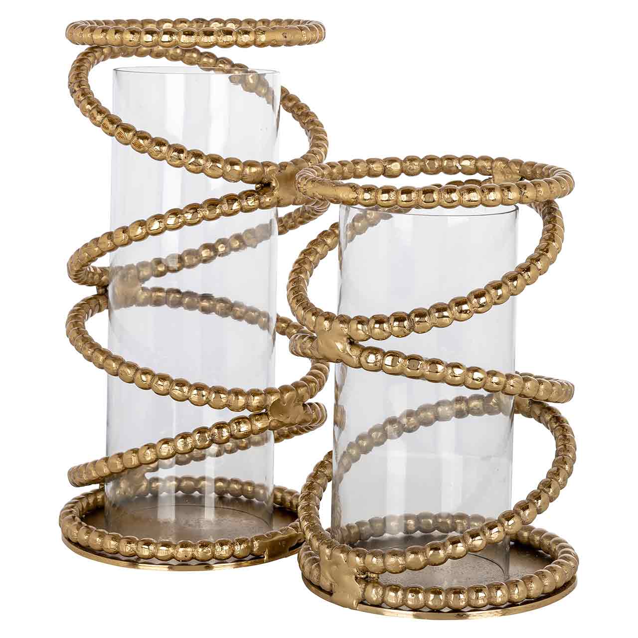 Richmond Decoration | Windlicht Jaden (brushed gold) S