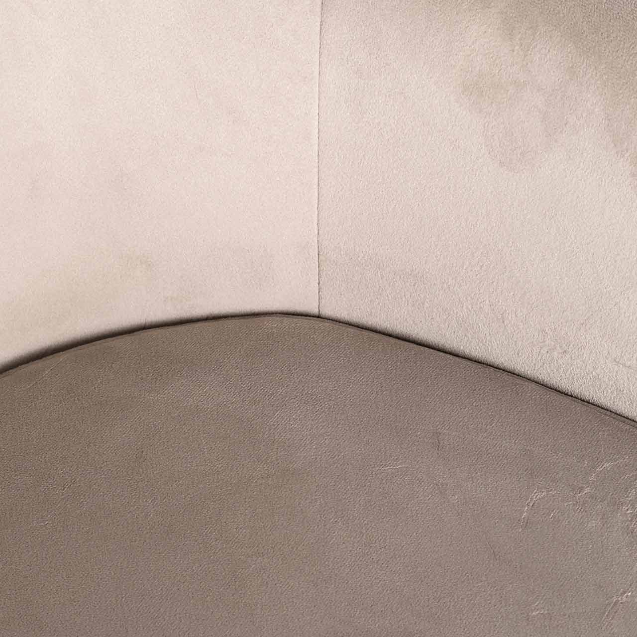 Stuhl Fay aus Samt (khaki) Stuhl Fay aus Samt (khaki)