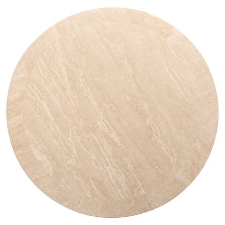 Runder Couchtisch Biltmore Italienischer Travertin (beige)