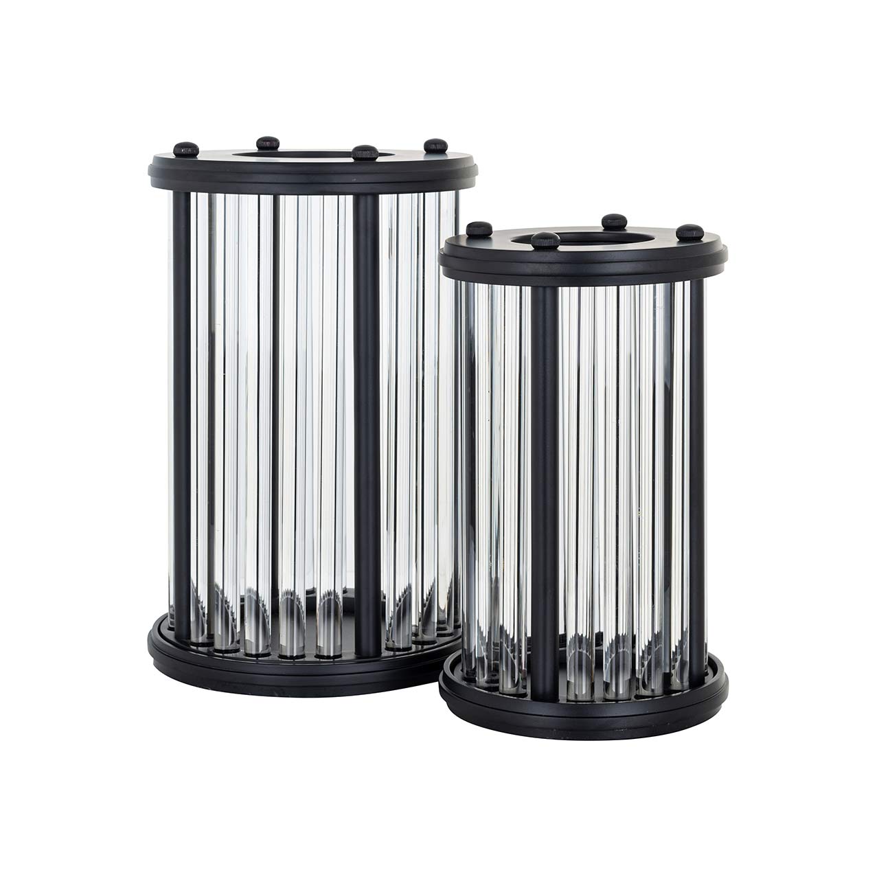 Richmond Decoration | Windlicht Feray (schwarz) L