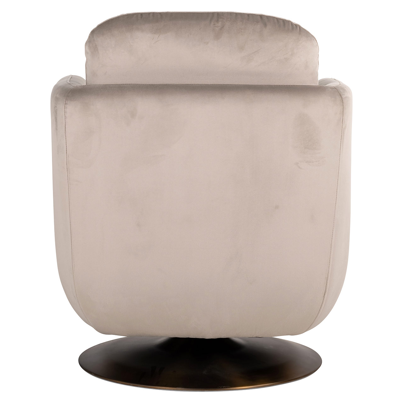 Drehsessel Turner aus Samt (khaki) Drehsessel Turner aus Samt (khaki)