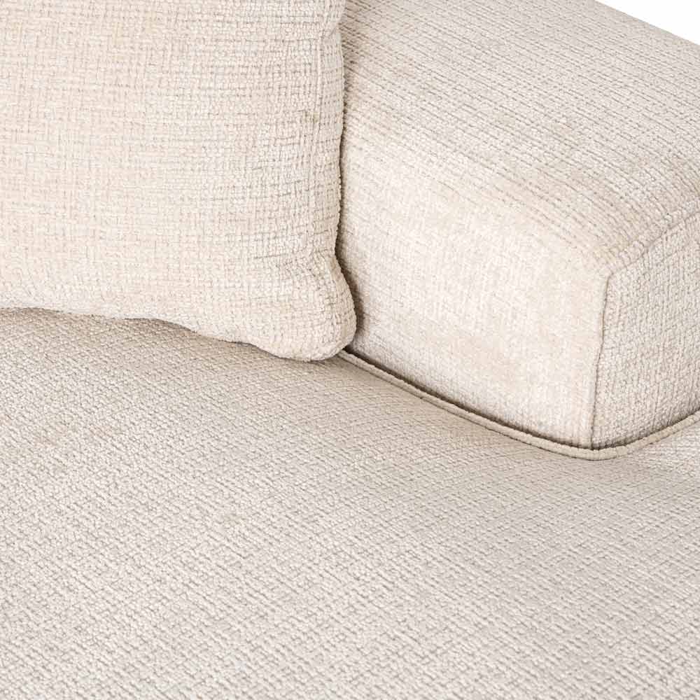 Sofa Santos 2,5-seater + lounge right (Niagara 902 beige) Sofa Santos 2,5-seater + lounge right (Niagara 902 beige)