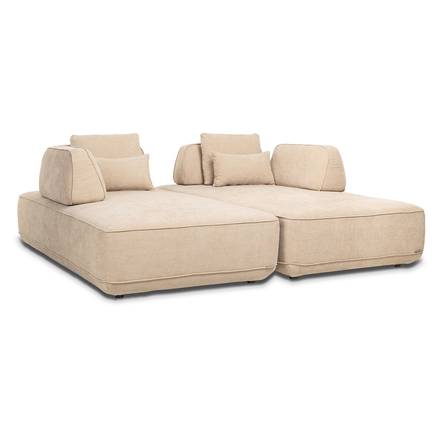 Sofa Tudor mit abnehmbarer Rückenlehne (sand olympus) Sofa Tudor mit abnehmbarer Rückenlehne (sand olympus)