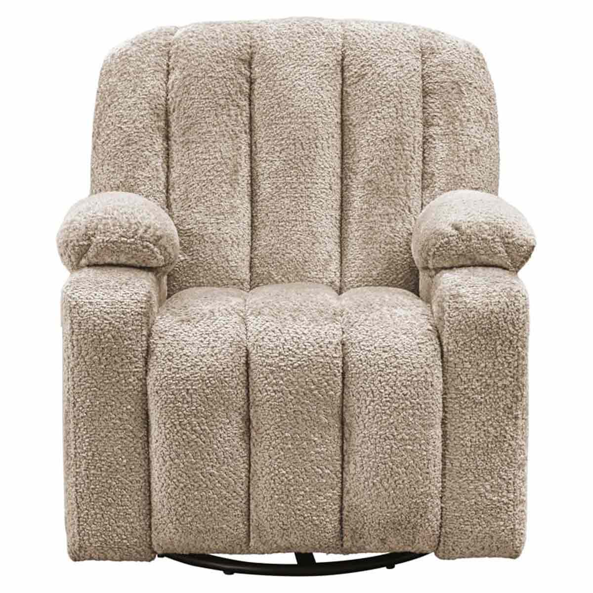 Relaxsessel Kinder Mickey (Sheep 01 nature) Das Bild zeigt den Relaxsessel Kinder Mickey (Sheep 01 Nature) von vorne.