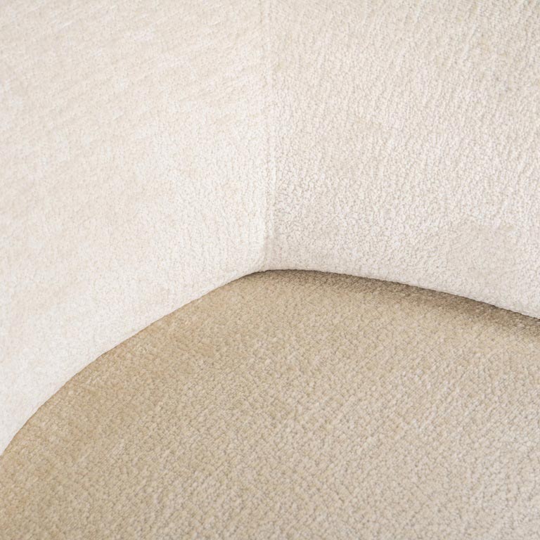 Sessel Montana aus Chenille (white)