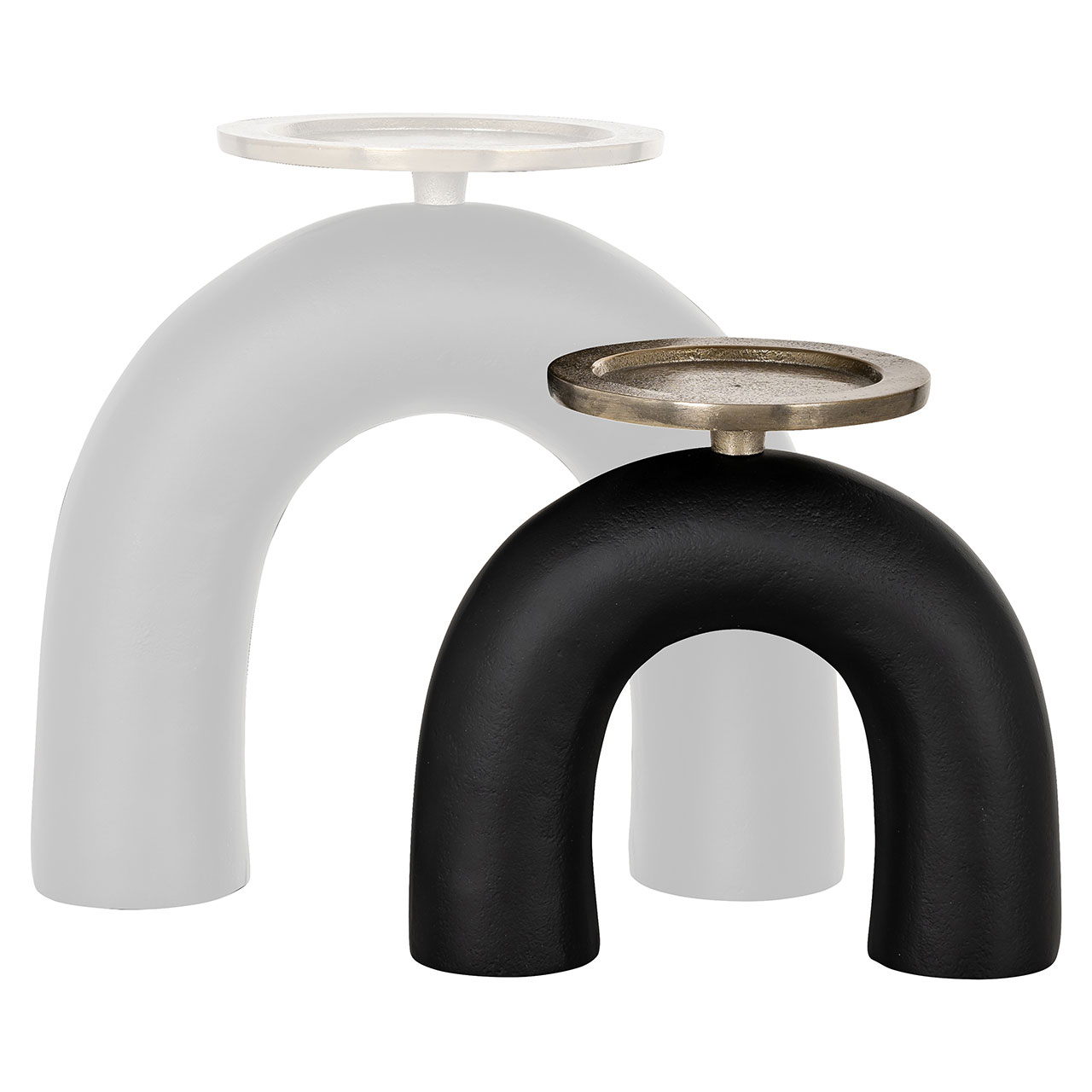 Richmond Decoration | Kerzenhalter Livi (schwarz/gold) S