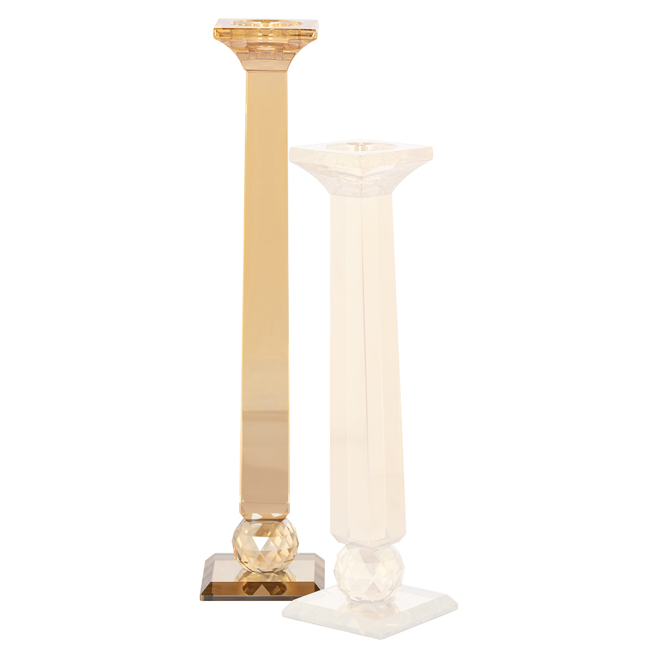 Richmond Decoration | Kerzenhalter Milou (orange) L