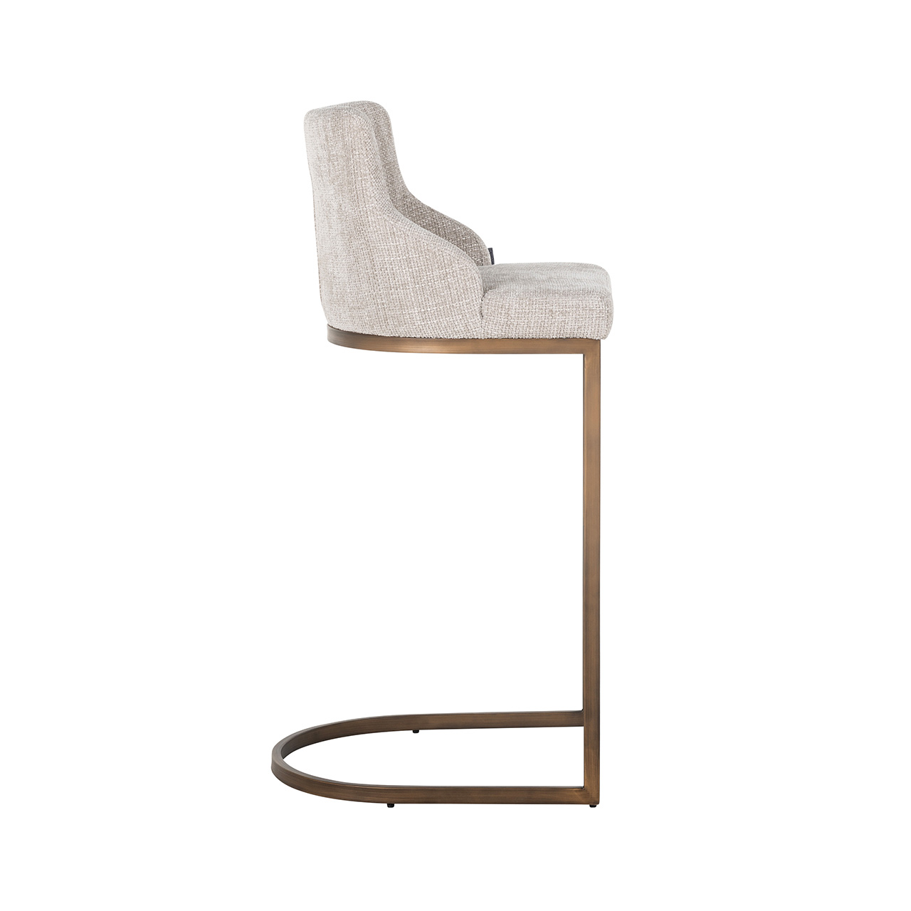 Barhocker Bolton (natur/brushed gold) Barhocker Bolton (natur/brushed gold)