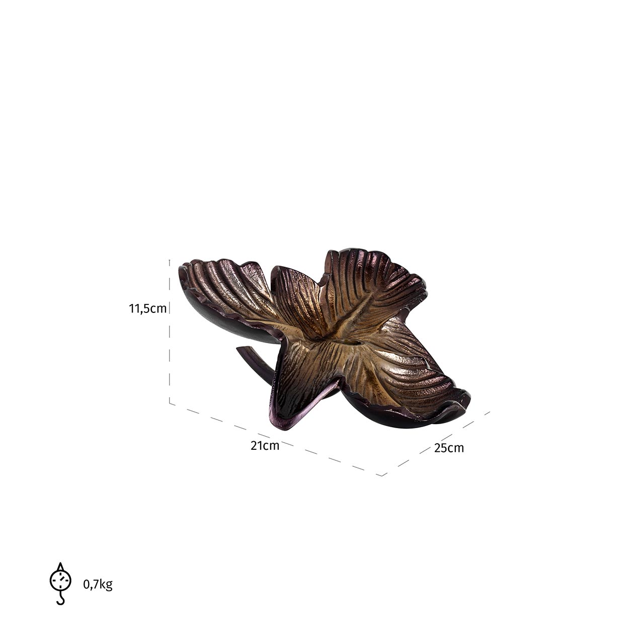 Richmond Decoration | Kerzenhalter Blossom (bronze)