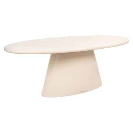 Esstisch Urban Bloom oval 220 indoor/outdoor (Sandstein)