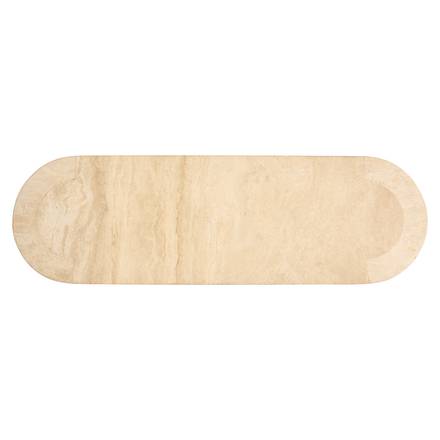 Konsolentisch Biltmore Italienischer Travertin (beige)