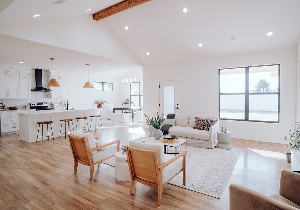 Ein eingerichtetes Essenzimmer  in contemporary Einrichtungsstill von Richmond Blog