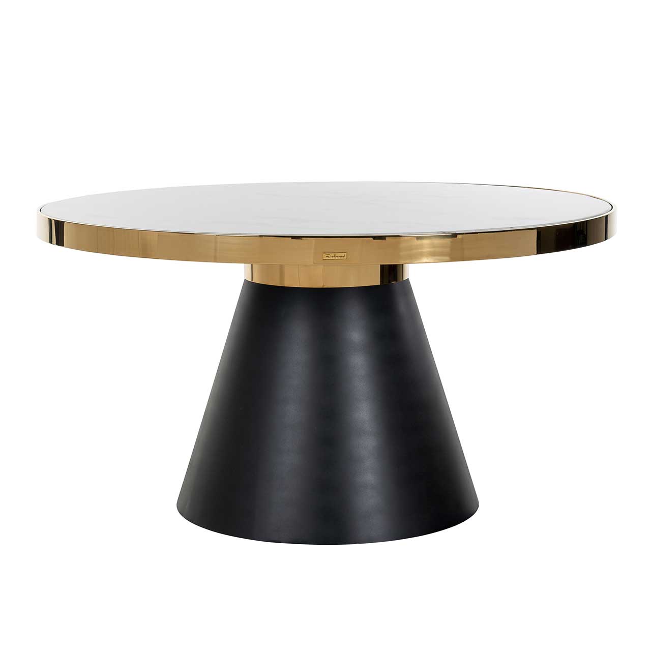Richmond Exklusiv | Esstisch Odin rund (gold)