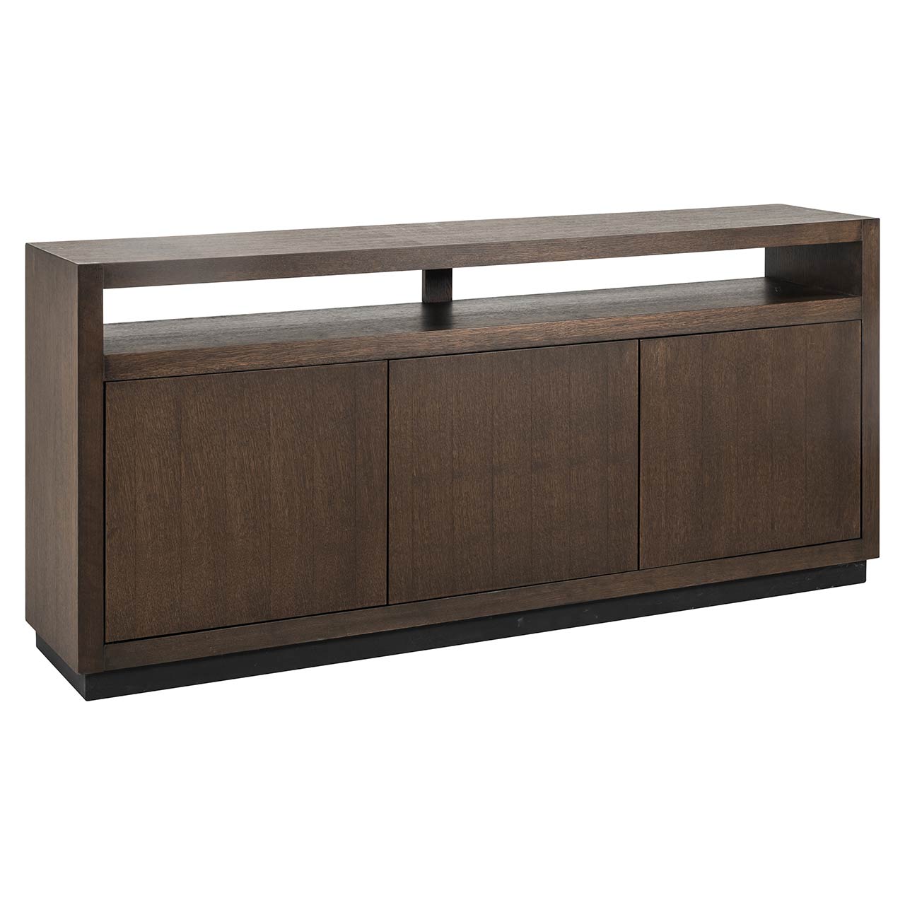 Oakura | Anrichte mit 3 Türen (braun)