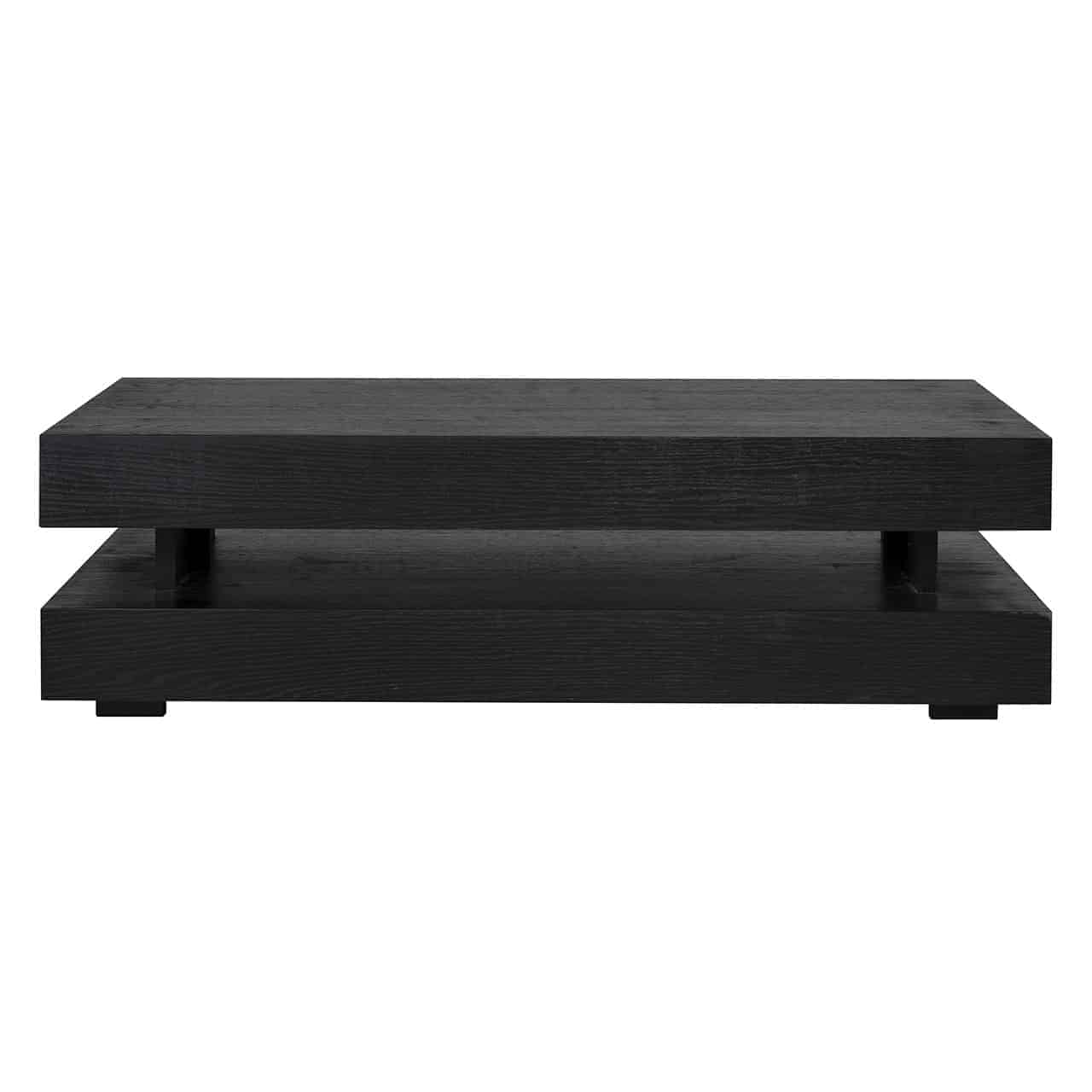 Oakura | Couchtisch block H (schwarz)