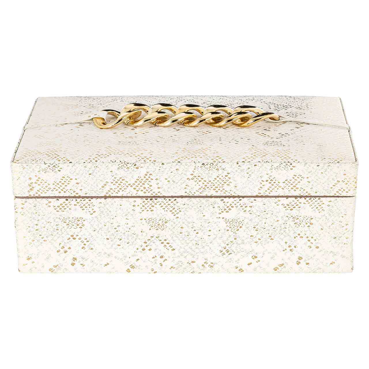 Richmond Decoration | Aufbewahrungsbox Noell (weiß)