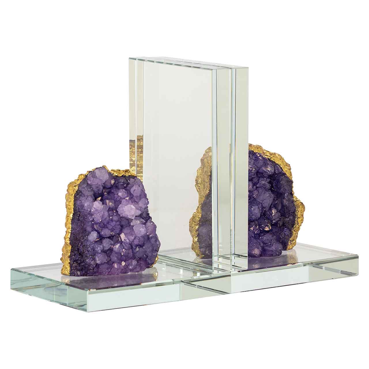 Richmond Decoration | Deko-Objekt Buchständer Achat (lila)