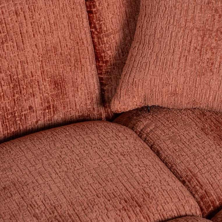 Cube | Sofa 3-Sitzer mit Lounge rechts (koralle) Cube | Sofa 3-Sitzer mit Lounge rechts (koralle)
