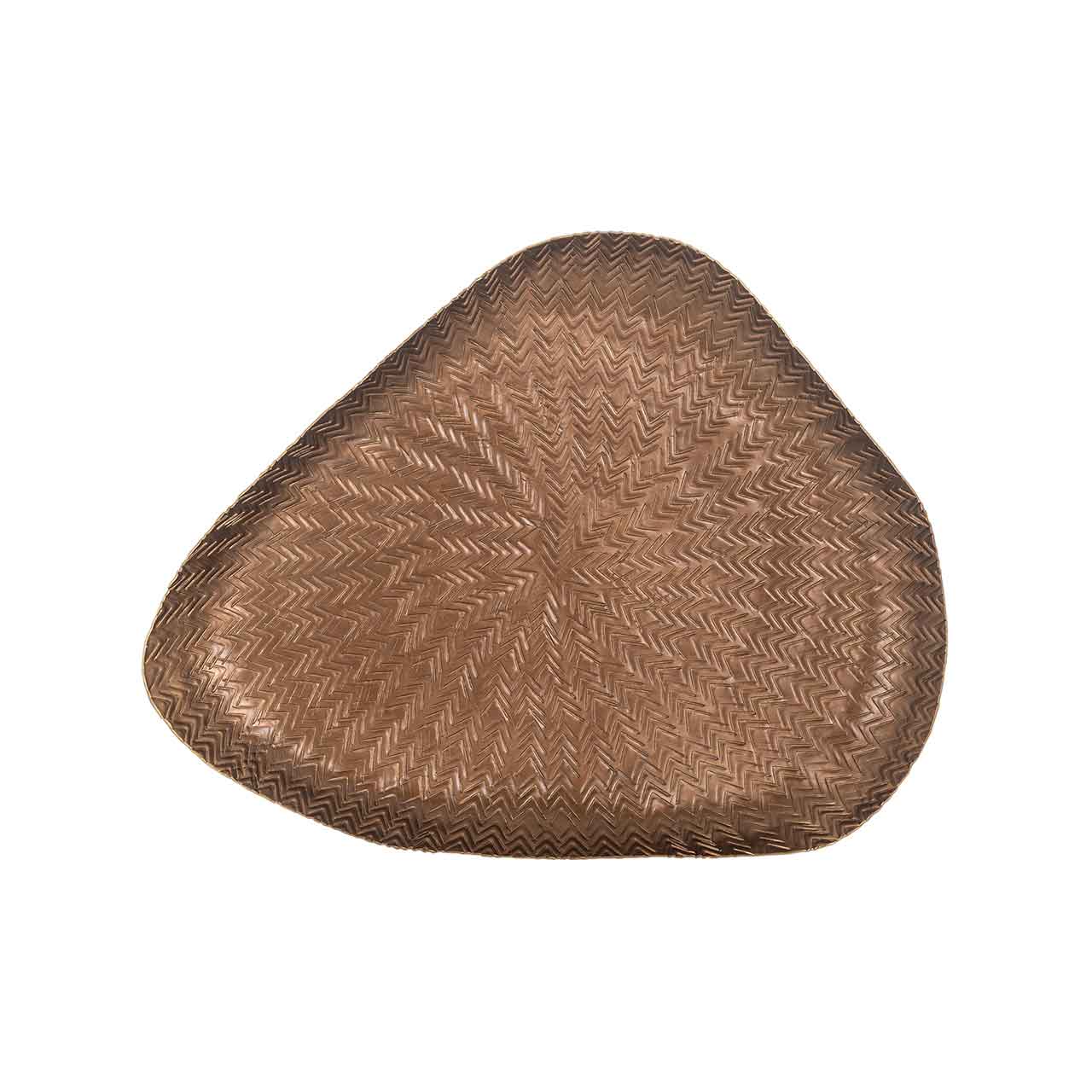 Richmond Decoration | Deko-Objekt Tablett Dita (brushed gold)