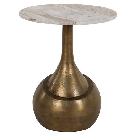 Beistelltisch Sia (Gebürstetes Gold)