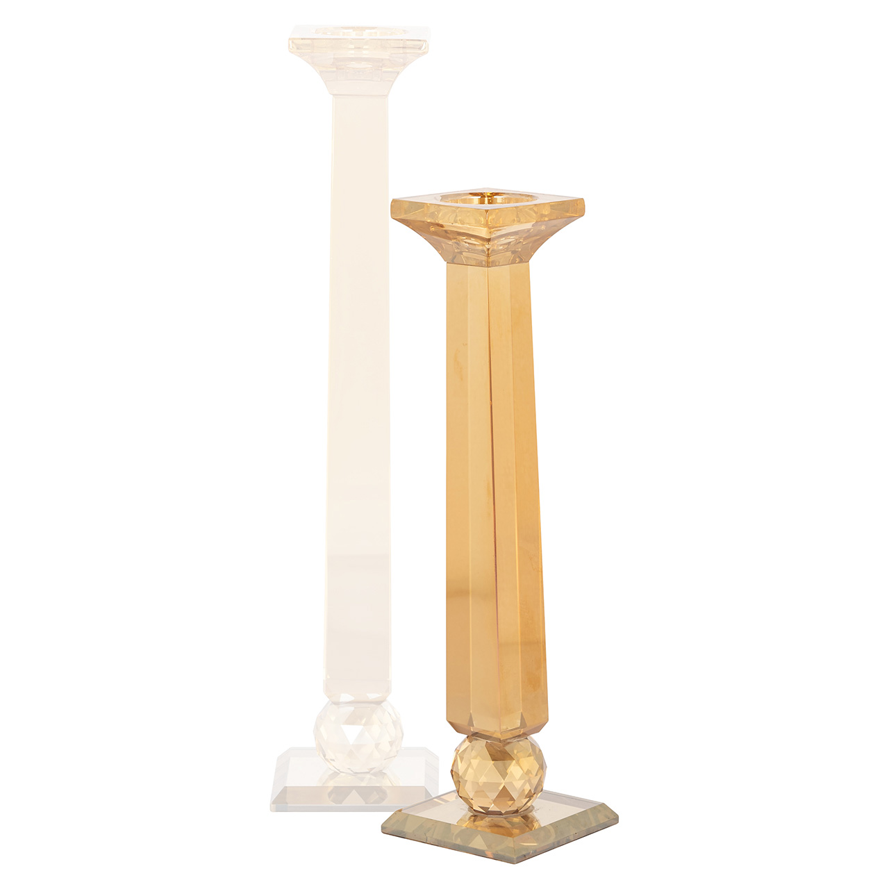 Richmond Decoration | Kerzenhalter Milou (orange) S