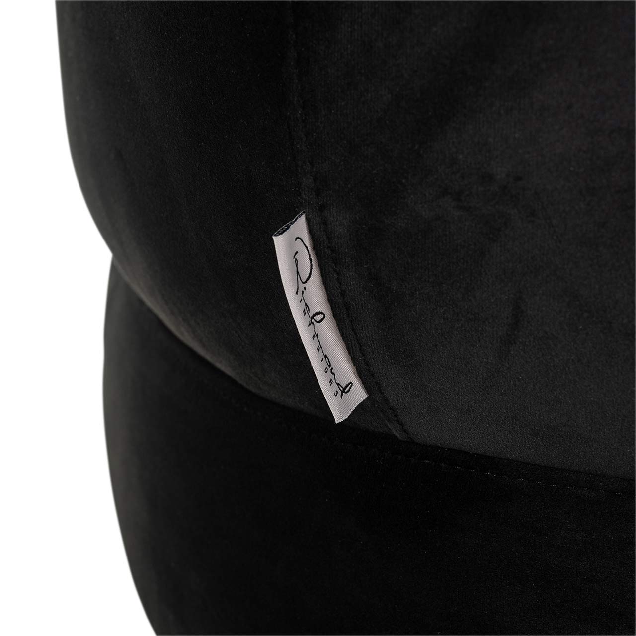 Sessel Venus aus Samt (anthrazit)